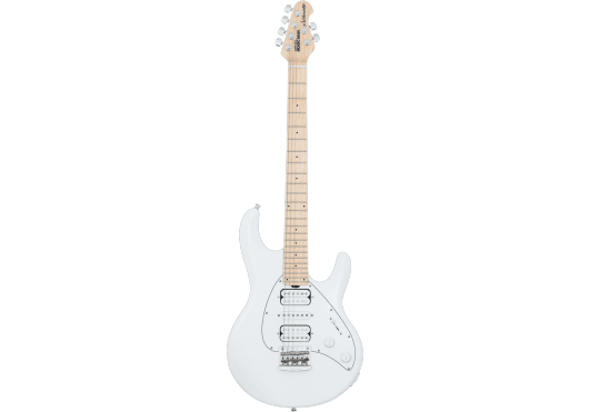 Guitares & Co - GUITARES ELECTRIQUES - GUITARES SOLID BODY - MUSIC MAN - GMM SILHSHSTD-WH-RMM-W-C - Royez Musik