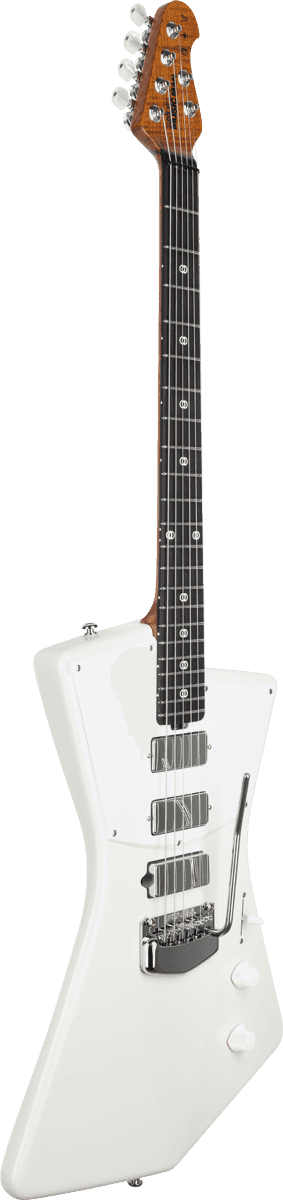 Guitares & Co - GUITARES ELECTRIQUES - GUITARES SOLID BODY - MUSIC MAN - GMM STV-PWH-RME-W-C - Royez Musik