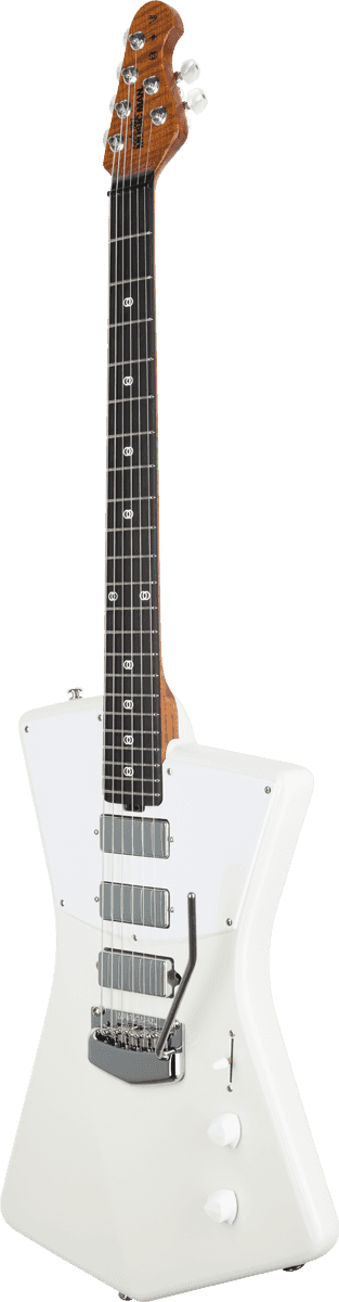 Guitares & Co - GUITARES ELECTRIQUES - GUITARES SOLID BODY - MUSIC MAN - GMM STV-PWH-RME-W-C - Royez Musik