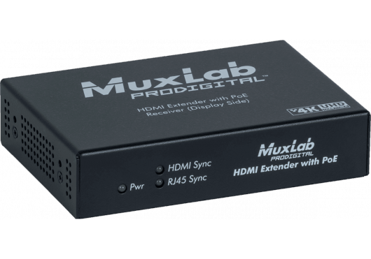 Vidéo - PRO DIGITAL - MuxLab - IMU 500451-POE-RX - Royez Musik