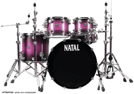 Batteries & Percussions - BATTERIES ACOUSTIQUES - Natal - PNA KTW-T20-PMN1 - Royez Musik