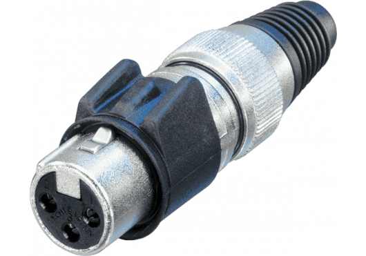 Accessoires - CONNECTEURS - FICHES & EMBASES - Neutrik - ENE NC3FX-HD - Royez Musik
