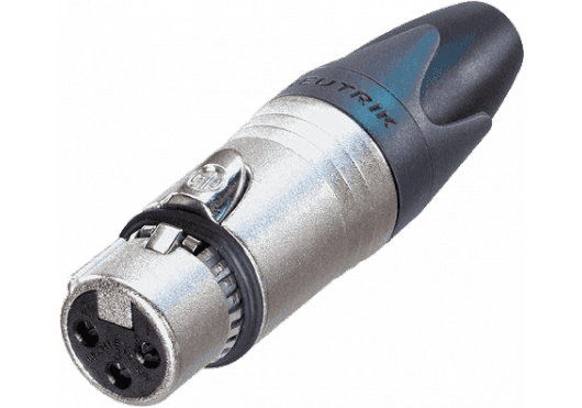 Accessoires - CONNECTEURS - FICHES & EMBASES - Neutrik - ENE NC3FXX-B - Royez Musik