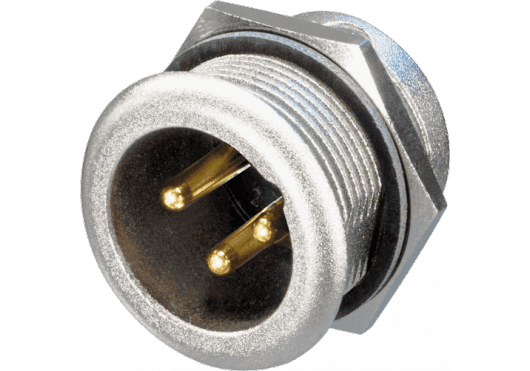 Accessoires - CONNECTEURS - FICHES & EMBASES - Neutrik - ENE NC3MPR-HD - Royez Musik