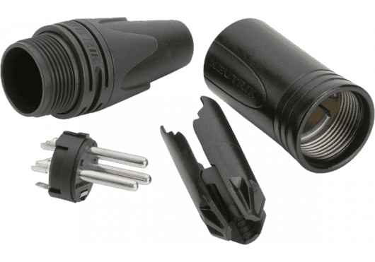 Accessoires - CONNECTEURS - FICHES & EMBASES - Neutrik - ENE NC3MXX-BAG-D - Royez Musik