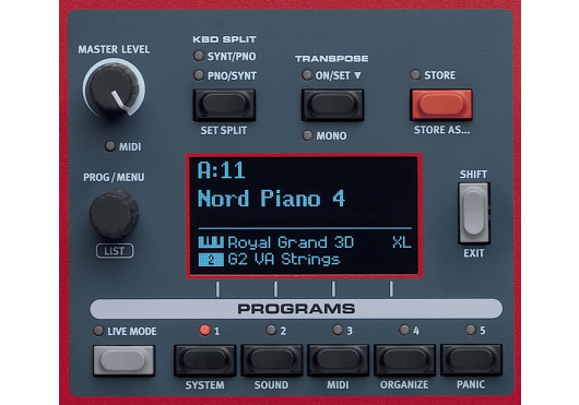 Claviers & Pianos - CLAVIERS DE SCÈNE - Nord - KNO NORD-PIANO4 - Royez Musik