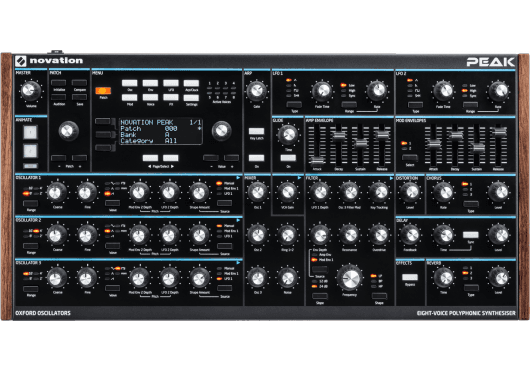 Claviers & Pianos - SYNTHÉTISEURS - Novation - RNO PEAK - Royez Musik
