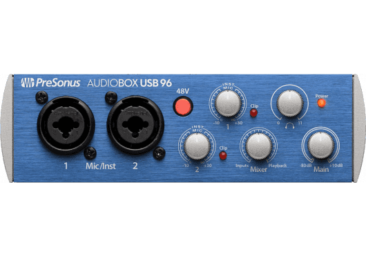 Audio - INTERFACES - INTERFACES AUDIO - PreSonus - RPR AUDIOBOXUSB96 - Royez Musik