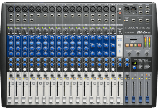 Audio - MIXAGE - MIXEURS - PreSonus - SPR SLMAR22 - Royez Musik