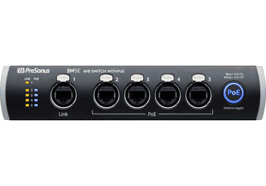 Audio - STUDIO - NETWORKING - PreSonus - SPR SW5E - Royez Musik