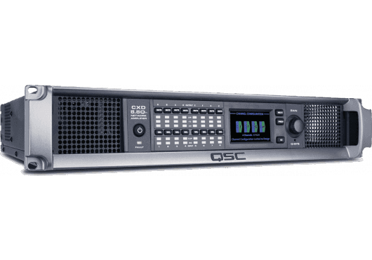 Audio - MATRICES - MATRICES DSP / Q-SYS - AMPLIFICATEURS RÉSEAU - QSC Systems - SQS CXD-8.8QN - Royez Musik