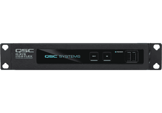 Audio - MATRICES - MATRICES DSP / Q-SYS - PÉRIPHÉRIQUES RÉSEAU - QSC Systems - SQS IO-8FLEX - Royez Musik