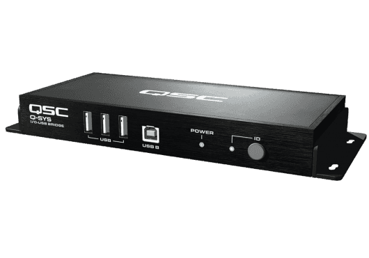 Audio - MATRICES - MATRICES DSP / Q-SYS - PÉRIPHÉRIQUES RÉSEAU - QSC Systems - SQS IO-USB-BRIDGE - Royez Musik
