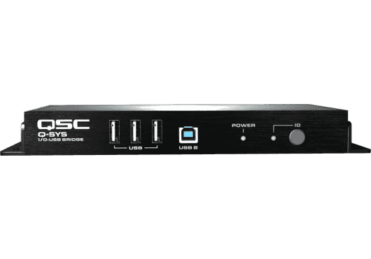 Audio - MATRICES - MATRICES DSP / Q-SYS - PÉRIPHÉRIQUES RÉSEAU - QSC Systems - SQS IO-USB-BRIDGE - Royez Musik