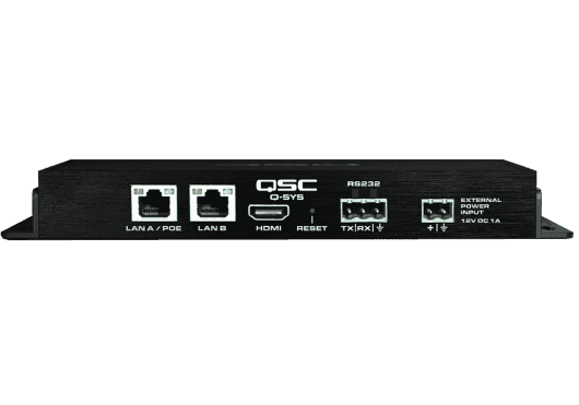 Audio - MATRICES - MATRICES DSP / Q-SYS - PÉRIPHÉRIQUES RÉSEAU - QSC Systems - SQS IO-USB-BRIDGE - Royez Musik