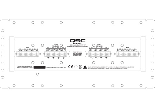 Audio - AMPLIS & PREAMPLIS - AMPLIS - QSC Systems - SQS IT-8400 - Royez Musik