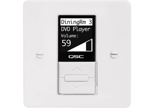 Audio - INSTALLATION - PREMIUM BUSINESS MUSIC SOLUTIONS - CONTRÔLE - QSC Systems - SQS MP-MFC-EU-WH - Royez Musik