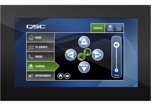 Audio - MATRICES - MATRICES DSP / Q-SYS - PANNEAUX DE CONTRÔLE - QSC Systems - SQS TSC-116W-G2-BK - Royez Musik