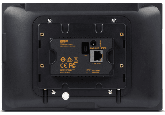 Audio - MATRICES - MATRICES DSP / Q-SYS - PANNEAUX DE CONTRÔLE - QSC Systems - SQS TSC-80W-G2-BK - Royez Musik