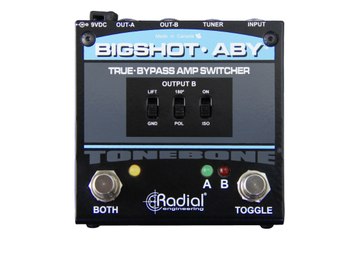 Audio - ACCESSOIRES AUDIO - SWITCH - SPLITTER - Radial - SRA BIGSHOT-ABY - Royez Musik