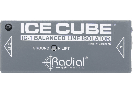 Audio - ACCESSOIRES AUDIO - ISOLATEURS - Radial - SRA ICECUBE-IC-1 - Royez Musik