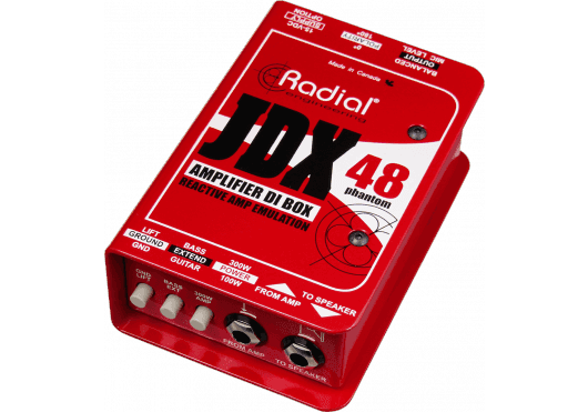 Audio - PÉRIPHÉRIQUES AUDIO - BOITES DE DIRECT - Radial - SRA JDX - Royez Musik