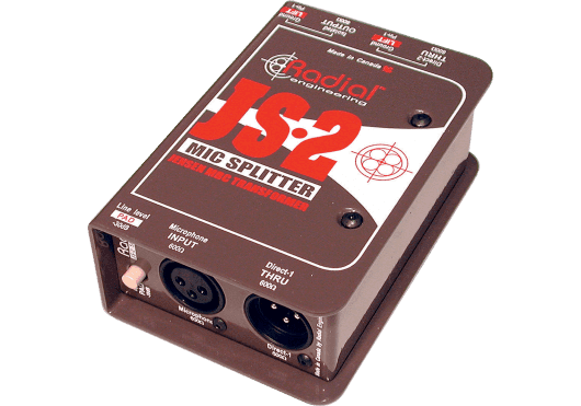 Audio - ACCESSOIRES AUDIO - SWITCH - SPLITTER - Radial - SRA JS2 - Royez Musik