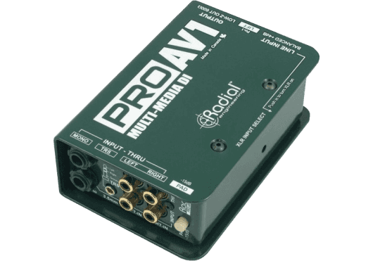 Audio - PÉRIPHÉRIQUES AUDIO - BOITES DE DIRECT - Radial - SRA PRO-AV1 - Royez Musik