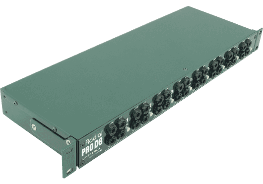 Audio - PÉRIPHÉRIQUES AUDIO - BOITES DE DIRECT - Radial - SRA PRO-D8 - Royez Musik
