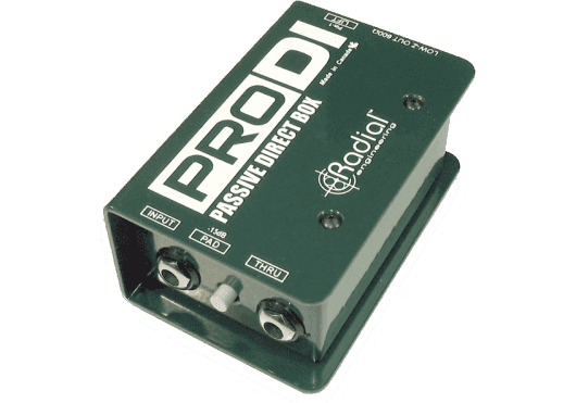 Audio - PÉRIPHÉRIQUES AUDIO - BOITES DE DIRECT - Radial - SRA PRO-DI - Royez Musik