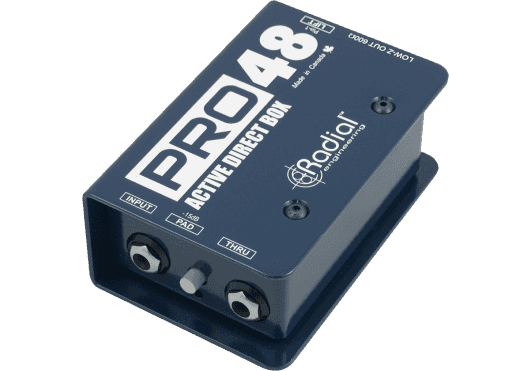 Audio - PÉRIPHÉRIQUES AUDIO - BOITES DE DIRECT - Radial - SRA PRO48 - Royez Musik
