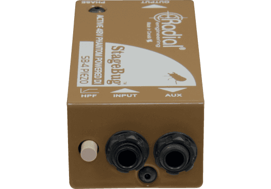 Audio - PÉRIPHÉRIQUES AUDIO - BOITES DE DIRECT - Radial - SRA SB-4-PIEZO - Royez Musik