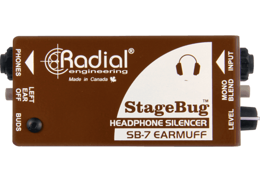 Audio - ACCESSOIRES AUDIO - CASQUES / ECOUTEURS - Radial - SRA SB-7-EAR-MUFF - Royez Musik