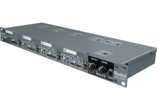 Audio - ACCESSOIRES AUDIO - SWITCH - SPLITTER - Radial - SRA SW4 - Royez Musik