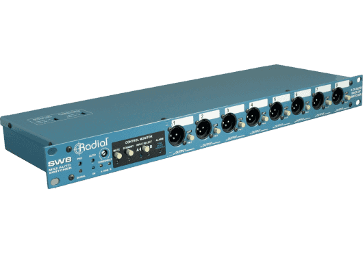 Audio - ACCESSOIRES AUDIO - SWITCH - SPLITTER - Radial - SRA SW8 - Royez Musik