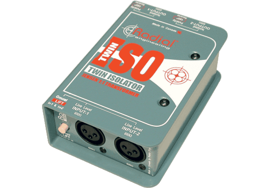 Audio - ACCESSOIRES AUDIO - ISOLATEURS - Radial - SRA TWIN-ISO - Royez Musik