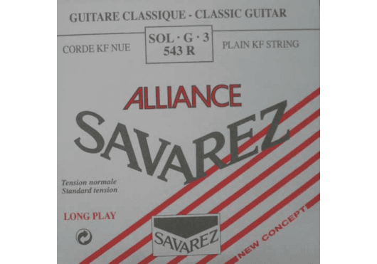 Cordes - CORDES GUITARES CLASSIQUES - A L'UNITE - Savarez - CSA 543R - Royez Musik