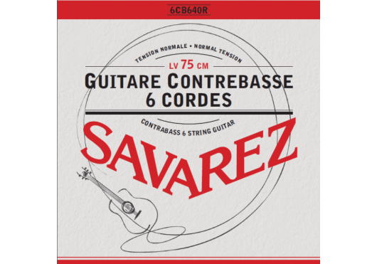 Cordes - CORDES GUITARES BASSES - 6 CORDES ET PLUS - Savarez - CSA 6CB640R - Royez Musik