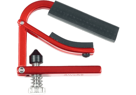 Guitares & co - ACCESSOIRES - CAPODASTRES - GUITARE ACOUSTIQUE/ELECTRIQUE - Shubb - ASB L1 ROUGE - Royez Musik