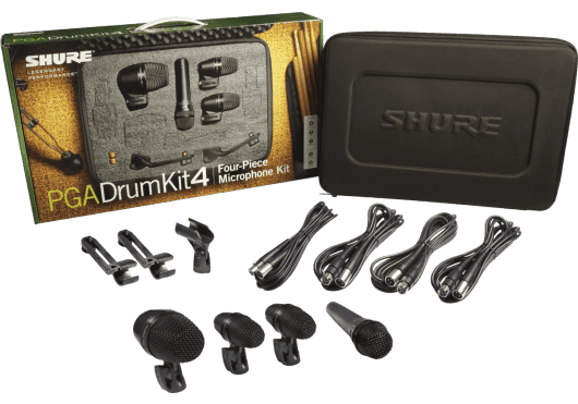 Audio - MICROS - MICROS FILAIRES - Shure - SSE PGADRUMKIT4 - Royez Musik