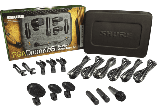Audio - MICROS - MICROS FILAIRES - Shure - SSE PGADRUMKIT6 - Royez Musik