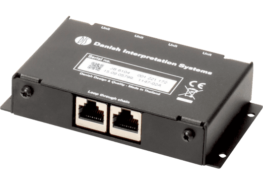 Audio - SYSTEMES DE CONFERENCE - UNITE CENTRALE - Shure - SSI JB6104 - Royez Musik