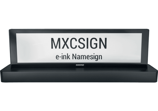 Audio - SYSTEMES DE CONFERENCE - MICROFLEX COMPLETE - Shure - SSI MXCSIGN - Royez Musik
