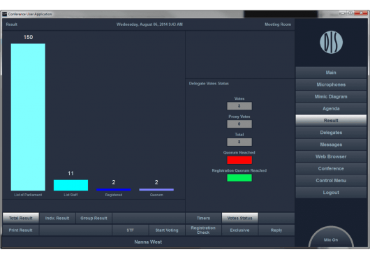 Audio - SYSTEMES DE CONFERENCE - MICROFLEX COMPLETE - Shure - SSI SW6000-VOTE - Royez Musik