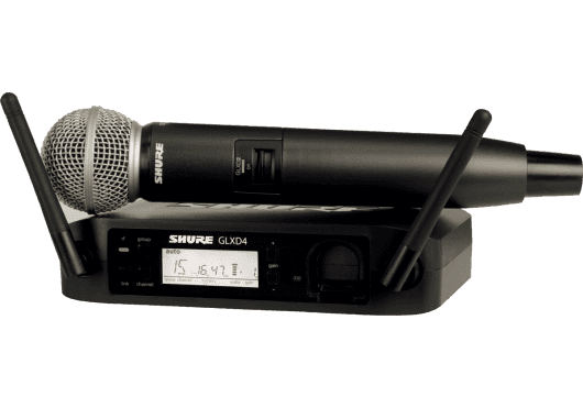 Audio - SYSTEMES HF - GLX-D - Shure - SSP GLXD24E-SM58-Z2 - Royez Musik