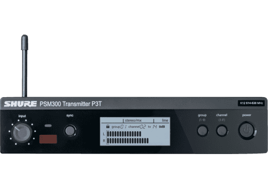 Audio - CASQUES, ECOUTEURS, EAR MONITOR - EAR MONITOR - Shure - SSP P3TE-K3E - Royez Musik