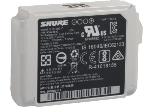 Audio - SYSTEMES HF - AXIENT DIGITAL - Shure - SSR SB910 - Royez Musik