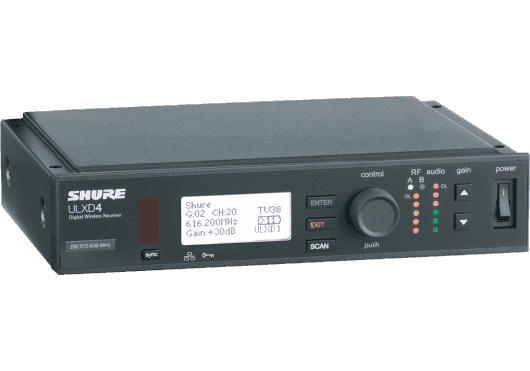 Audio - SYSTEMES HF - Shure - SSR ULXD4E-V51 - Royez Musik