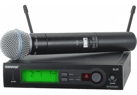 Audio - SYSTEMES HF - Shure - SSX SLX24E-B58-L4 - Royez Musik