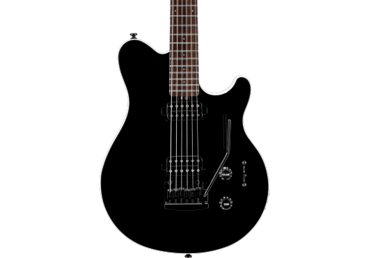 Guitares & Co - GUITARES ELECTRIQUES - GUITARES SOLID BODY - STERLING BY MUSIC MAN - GSU AX3S-BK-R1 - Royez Musik